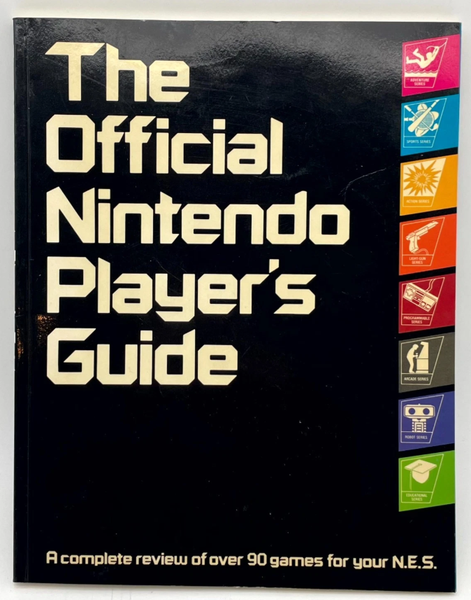 The Official Nintendo Player's Guide - 1987 - Complete with Stickers