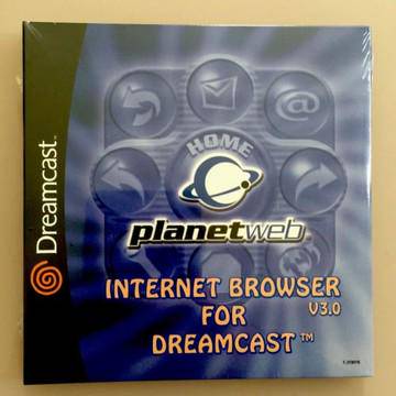 DC Web Browser 3.0 - PlanetWeb - Internet Browser for Dreamcast V3.0