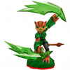 Skylanders - Trap Team - Figure - Red Base - Life - Tuff Luck - Tiger with Green Blades and Clover on Chest - 87193888 - USED