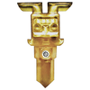 Skylanders - Trap Team - Traptanium Crystal - Tech - Gold - Tech Handstand Trap / Topsy Techy - USED