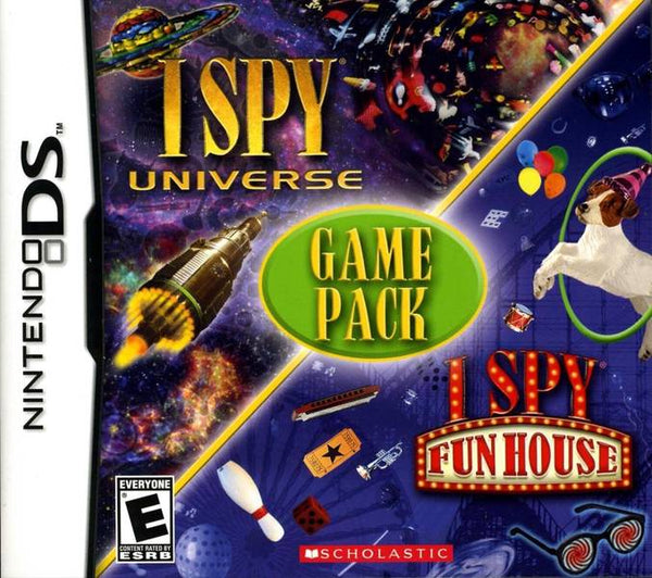 NDS I Spy Universe & I Spy Fun House - Game Pack