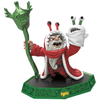 Skylanders - Imaginators - Sensei - Life - Jingle Bell Chompy Mage - Santa Looking Guy in Red Robe with White Sock Puppet and Green Staff - 87823888 - USED