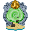 Skylanders - Swap Force - Figure - Blue Base - Sheep Wreck Island - Stone Portal with Golden Sheep Head - 84880888 - USED