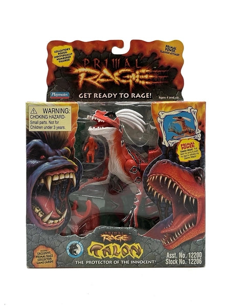 Gamer Toys - Action Figure - Vintage 1994 - 6 Inch - Primal Rage - Talon - NEW
