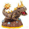 Skylanders - Giants - Figure - Orange Base - Earth - Bash - Smiling Brown Rock Dragon - 84489888 - USED