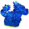 Skylanders - Spyro's Adventure - Figure - Green Base - Earth - Blue Bash - Blue Translucent Rock Dinosaur - 83982888 - USED
