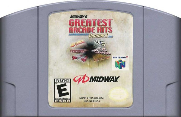 N64 Midway's Greatest Arcade Hits Vol 1