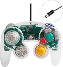 GC Gamecube Controller (3rd) NEW - Teknogame - Innex - Classic Controller - Transparent Clear
