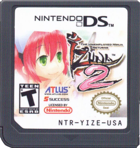 NDS Izuna 2 - The Unemployed Ninja Returns - LOOSE CART ONLY