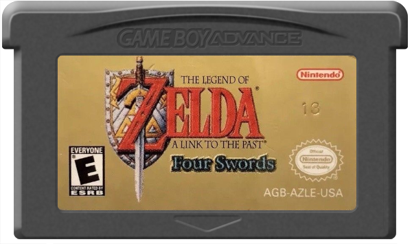 GBA Legend of Zelda - A Link to the Past & Four Swords