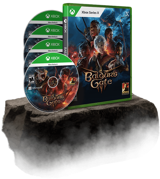 XSX Baldur's Gate III 3 - Game Only - 4 Discs