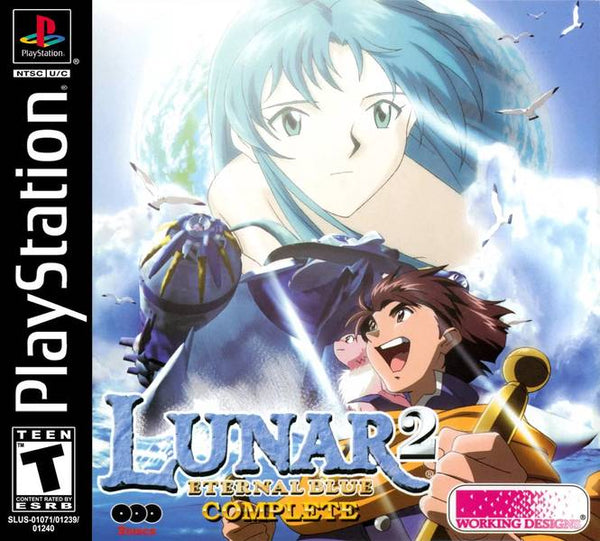 PS1 Lunar 2 - Eternal Blue - Game Only