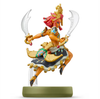 Amiibo - Gold Base - The Legend of Zelda - Tears of the Kingdom - Riju - Gerudo lady with 2 swords jumping - USED