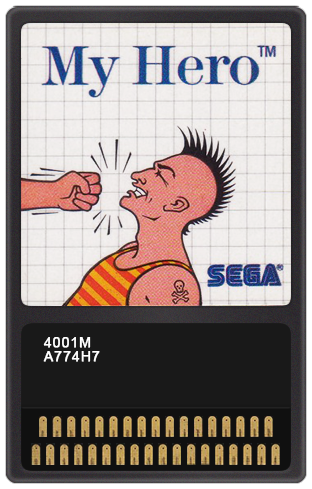 SMS My Hero - Sega Card