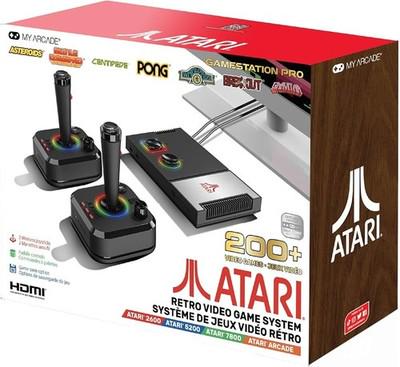 Gamer Toys - My Arcade - Atari Gamestation Pro - Retro Video Game System - 200+ Video Games - Console and 2 Wireless Joysticks - No Cartridge Slot - BRAND NEW & SEALED