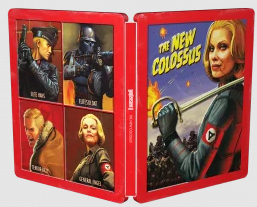 PS4 Wolfenstein II 2 - The New Colossus - Steelbook with Game
