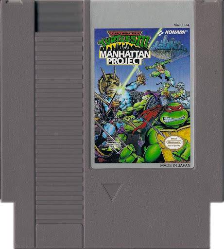 NES Teenage Mutant Ninja Turtles III 3 - The Manhattan Project