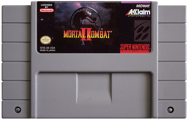 SNES Mortal Kombat II 2
