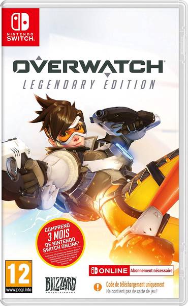 NS Overwatch - Legendary Edition - DLC MAY NOT BE INCLUDED - PAL IMPORT