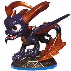 Skylanders - Swap Force - Figure - Blue Base - Magic - Mega Ram Spyro - Spyro with Giant Curved Horns - 84665888 - USED