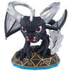 Skylanders - Swap Force - Figure - Blue Base - Magic - Dark Mega Ram Spyro - Black & Silver Dragon with Giant Curved Horns - 84665888 - USED