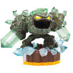 Skylanders - Giants - Figure - Orange Base - Earth - Prism Break - Rock Golem with Crystal Prisms - 84502888 - USED