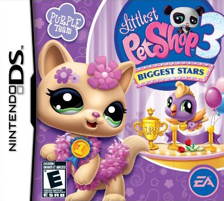 NDS Littlest Pet Shop 3 - Biggest Stars - Purple Team