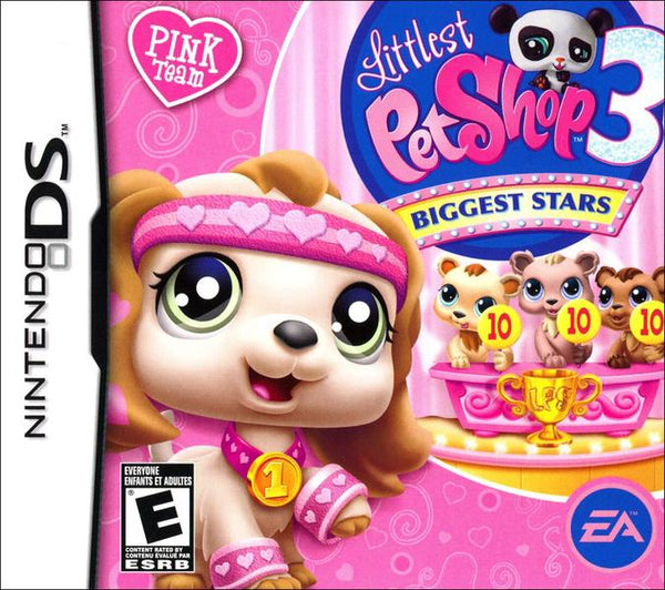 NDS Littlest Pet Shop 3 - Biggest Stars - Pink Team