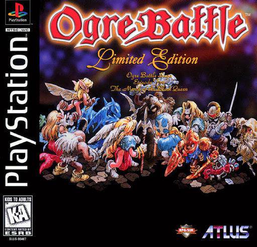 PS1 Ogre Battle - Limited Edition