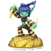 Skylanders - Eon's Elite - Figure - Clear Base - Life - Eon's Elite Stealth Elf - Green Elf Rogue with 2 Daggers - USED