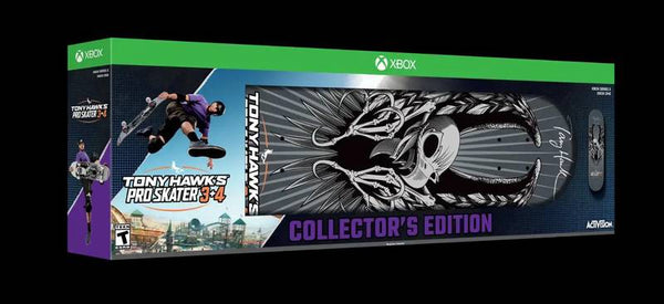 XSX XB1 Tony Hawk's Pro Skater 3 + 4 - Collector's Edition - Complete in Box with Game and Skateboard Deck - BRAND NEW & SEALED