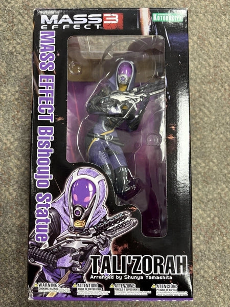 Gamer Toys - Action Figure - Kotobukiya - Mass Effect 3 Bishoujo Statue - Tali'Zorah - Complete in Box - USED