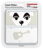 3DS N3DS New 3DS Cover Plates - Animal Crossing - KK Slider- Top and Bottom Cover Plates - USED