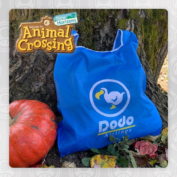 My Nintendo Rewards - Animal Crossing New Horizons - Dodo Airlines Reusable Bag - Blue - NEW