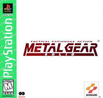 PS1 Metal Gear Solid - GREATEST HITS