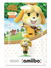 Amiibo - Brown Animal Crossing Base - Isabelle - Winter Outfit - Animal Crossing - Yellow Dog with Yellow Sweater - NEW