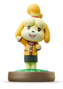 Amiibo - Brown Animal Crossing Base - Isabelle - Winter Outfit - Animal Crossing - Yellow Dog with Yellow Sweater - USED