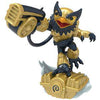 Skylanders - SuperChargers - Figure - Engine Base - Air - Legendary Hurricane Jet-Vac - Eagle guy in gold suit - 87538888 - USED