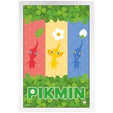 Gamer Gear - POSTER - 24x36 - flat frame-ready - Nintendo - Pikmin - Character Stripes