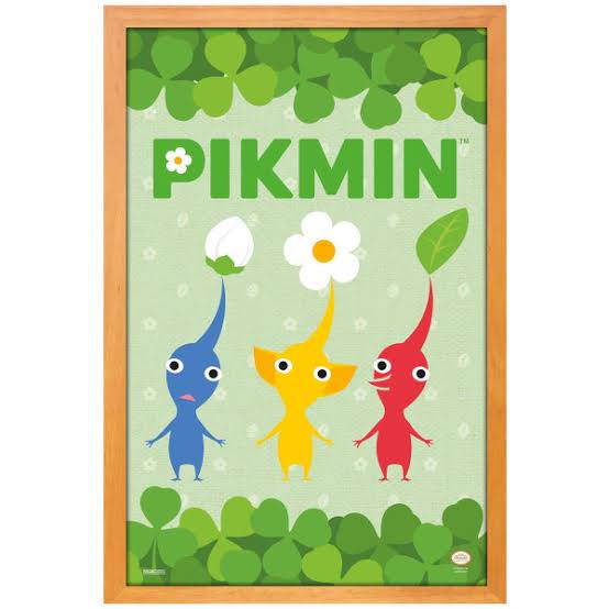 Gamer Gear - FRAMED ART - 11x17 - NINTENDO - Pikmin - Trio