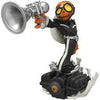 Skylanders - Superchargers - Figure - Engine Base - Undead - Frightful Fiesta - Orange & Black Mariachi Skeleton with Silver Trumpet Gun - 87528888 - USED