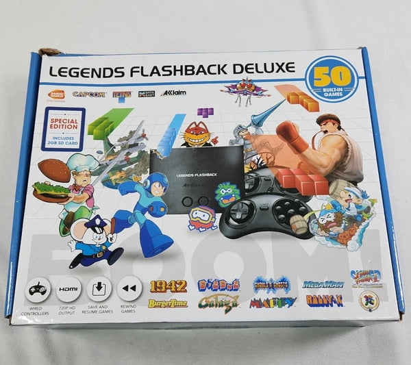 PNP Legends Flashback Deluxe - 50 Built in Games - AtGames - USED