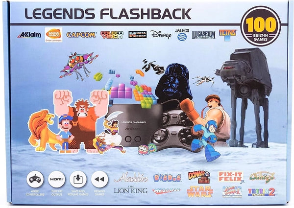 PNP Legends Flashback - 100 Built in Games - AtGames - USED