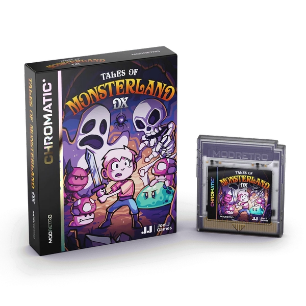 GBC Tales of Monsterland DX - Compatible with ModRetro Chromatic, Game Boy, and Game Boy Color - NEW