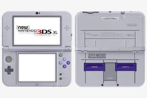 3DS N3DSXL New Nintendo 3DS XL - System HW - SNES Super Nintendo Entertainment System Edition - USED