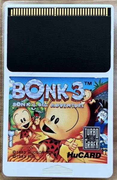 TG16 Bonk 3 - Bonk's Big Adventure - HuCard Only