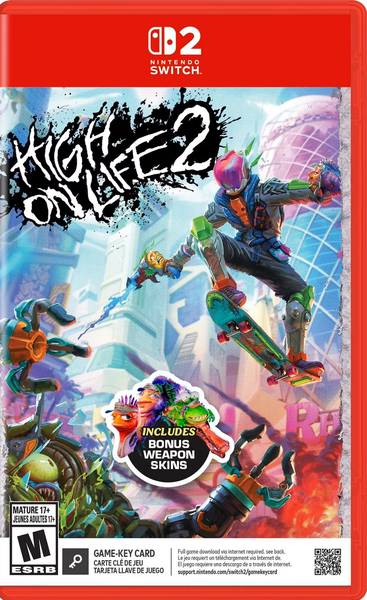 NS2 High on Life 2 - GAME-KEY CARD - DLC MAY NOT BE INCLUDED
