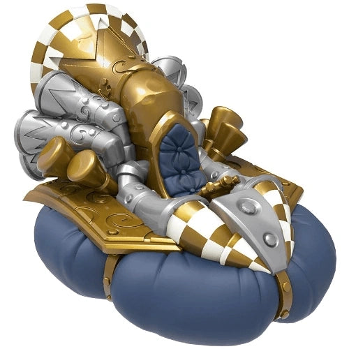 Skylanders - Superchargers - Vehicle - Magic - Sea - Nitro Soda Skimmer - Hovercraft with Gold and White Checkered Pattern - 87557888 - NEW