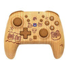 NS2 NS Switch Controller (3rd) Wireless - HORI - Horipad Turbo - Nintendo - Animal Crossing - Wood Brown - NEW