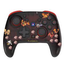NS2 NS Switch Controller (3rd) Wireless - HORI - Horipad Turbo - Nintendo - Pokemon - Pixel Red Black - NEW